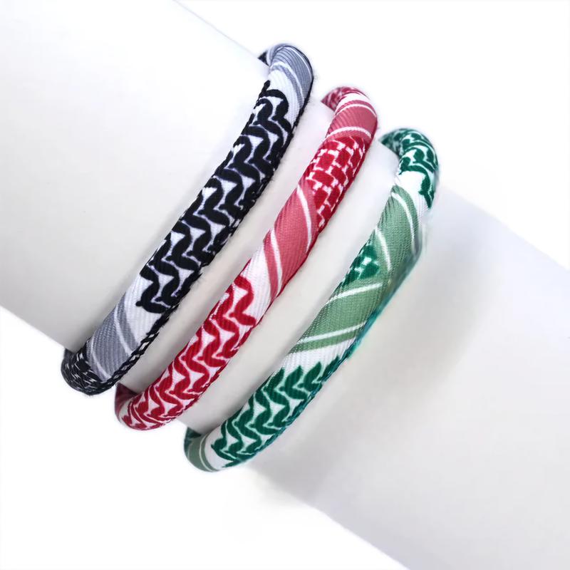 Scarf Arabic Style Woven Bracelet