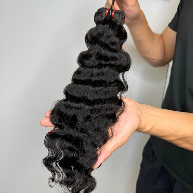 We Heart Hair 11A Burmese Hair Natural Wavy High Quality 100% Human Hair Bundles