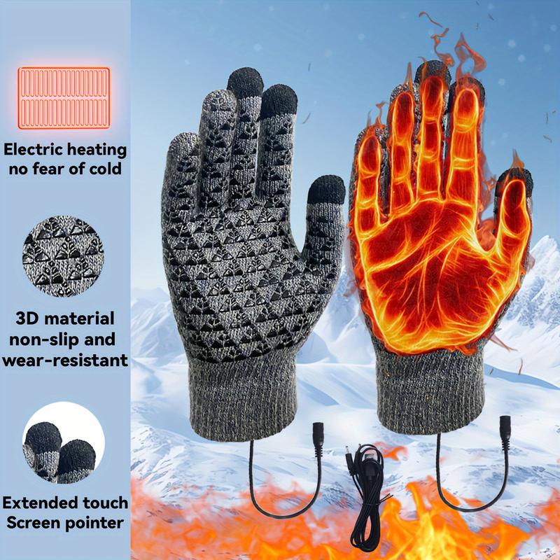 Electrically Heated Gloves, Electrically Heated Riding Gloves, Screen-Touchable Work Gloves, USB Electrically Heated Warm Gloves, Electrically Heated Warm Gloves, Warm Your Whole Hands