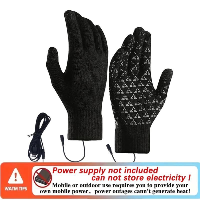 Electrically Heated Gloves, Electrically Heated Riding Gloves, Screen-Touchable Work Gloves, USB Electrically Heated Warm Gloves, Electrically Heated Warm Gloves, Warm Your Whole Hands