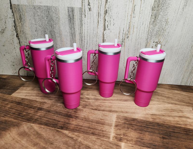 Mini  Chapstick Holder Keychain - Chapstick Holder - Lipstick Keychain -  Keychain Accessory with Removable Lid  keychain tumbler