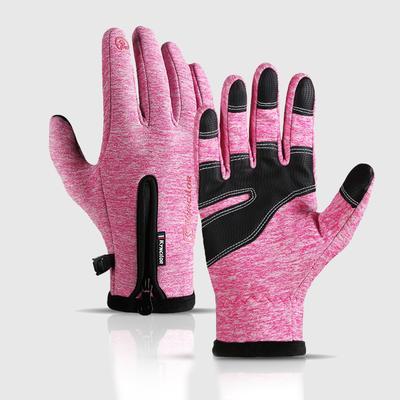 Windproof winter gloves touch screen gloves men and women warm gloves