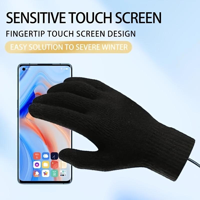 Electrically Heated Gloves, Electrically Heated Riding Gloves, Screen-Touchable Work Gloves, USB Electrically Heated Warm Gloves, Electrically Heated Warm Gloves, Warm Your Whole Hands