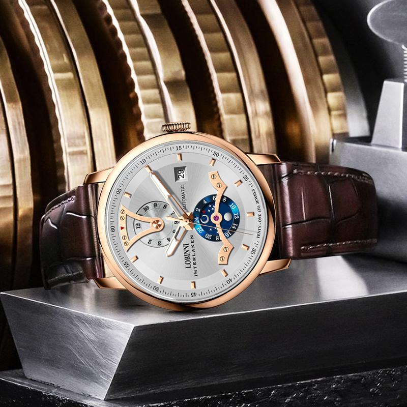 18018M Luxury Automatic Watch Unique Design Fits 2020 Armbanduhr Wristband Men's Watch