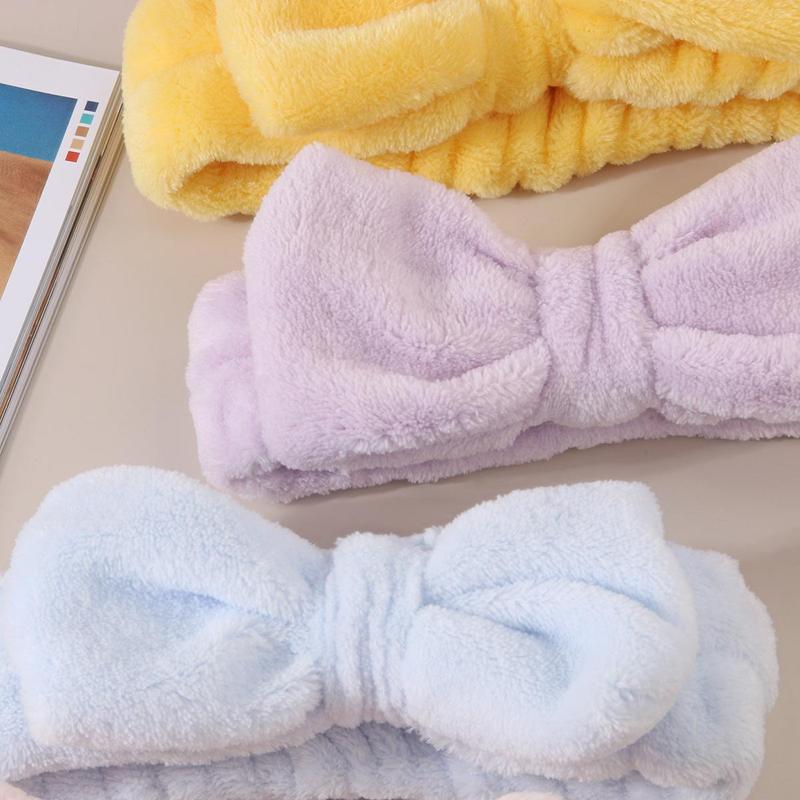 9Pcs Spa Headband And Wristband Set, 3Pcs Microfiber Face Headband, And 6Pcs Wrist Spa Wash Band Absorbent Wrist bands, for Washing Face Wash Headband Makeup Skincare Headband