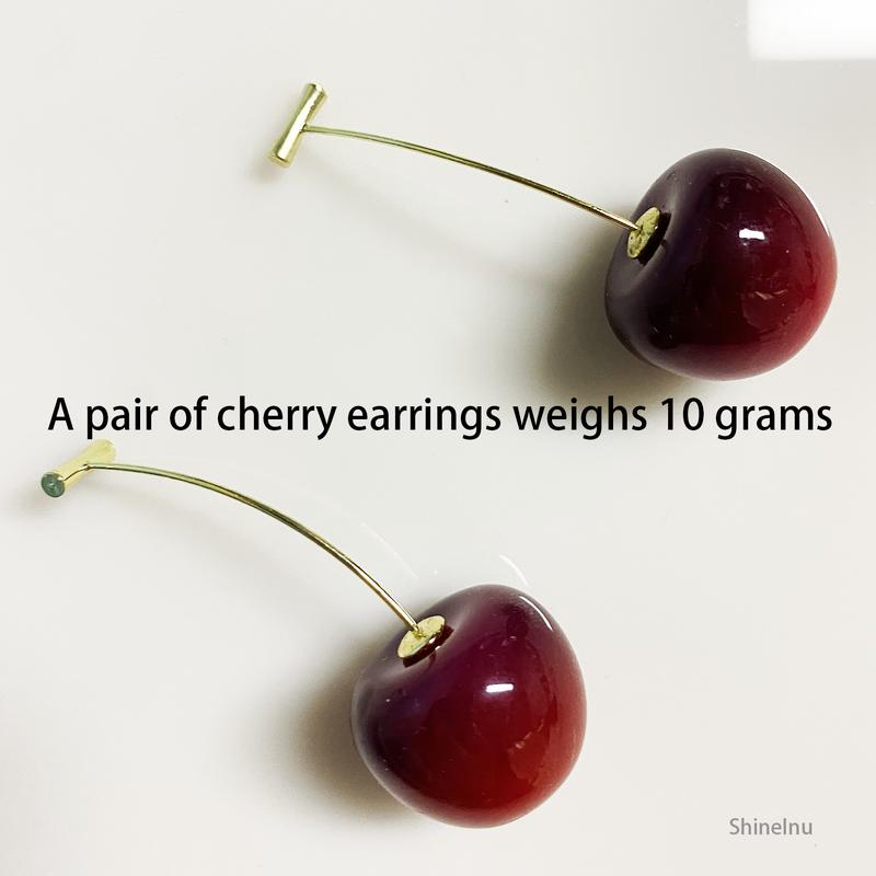 Sweet Cherry Earrings Y011