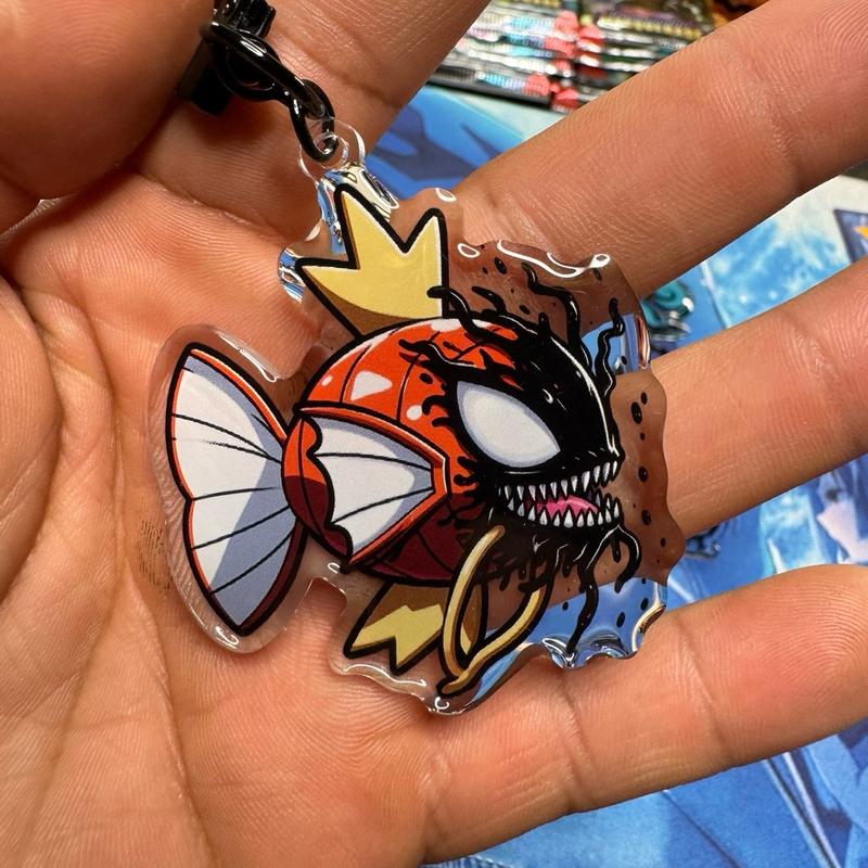 Symbiote Poke Keychains