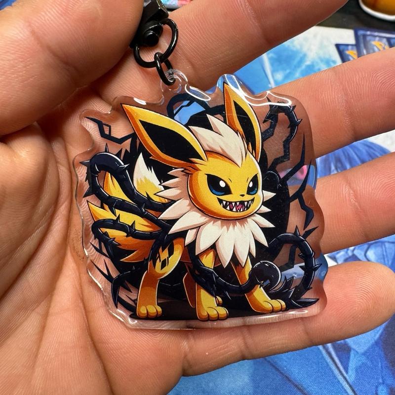 Symbiote Poke Keychains