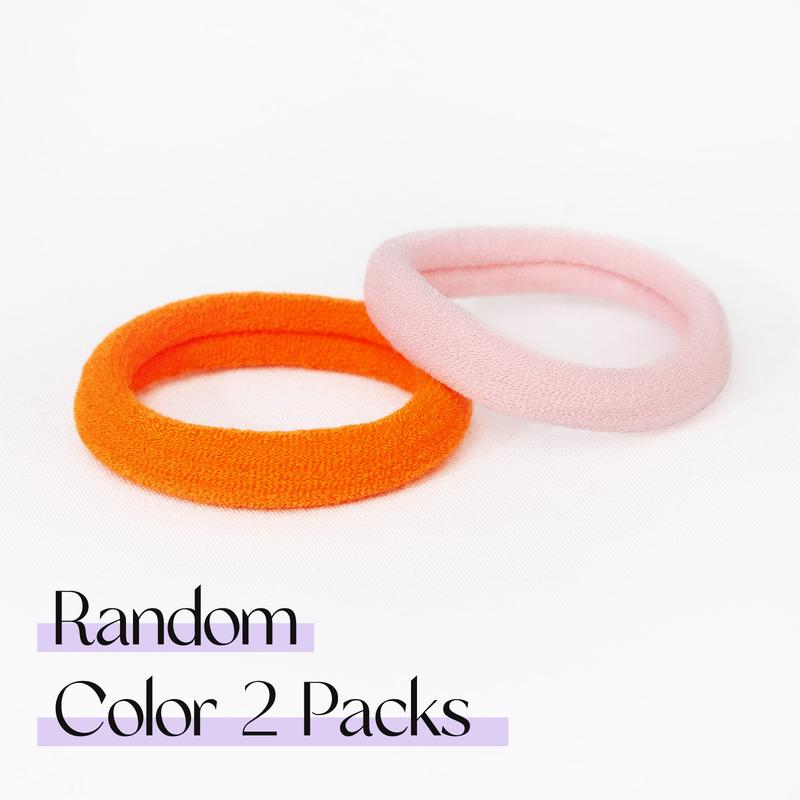 Colorful elastic hair cord High elastic high ponytail does not hurt hair color variety