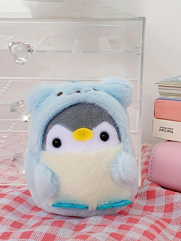 Cute Penguin Design Plush Keychain, Soft Keychain for Women & Men, Fashion Accessories for Daily Use