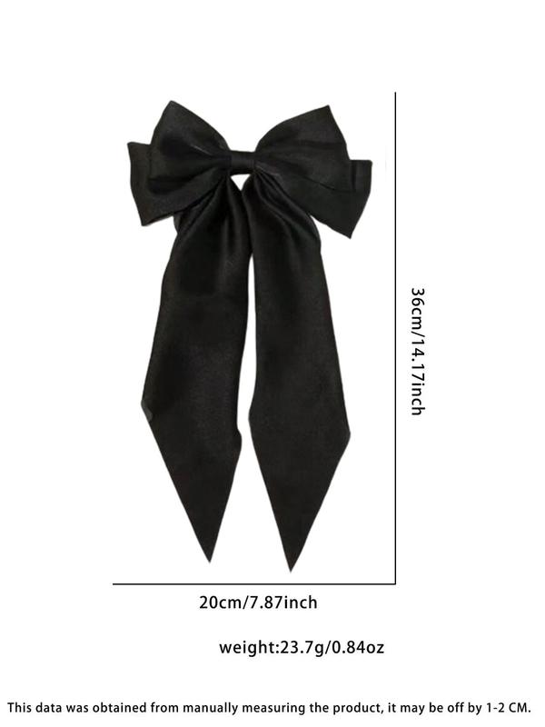 Women's Elegant Bowknot Design Hair Clips, Cute Trendy Hair Clips, Fashionable Hair Accessories for Women & Girls