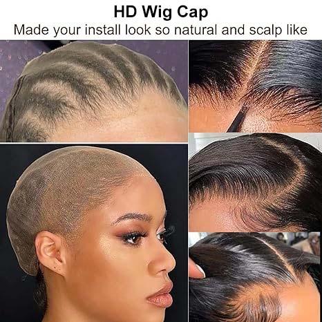 New Wiggins Hair HD Wig Cap For Lace Frontal Closure Wigs Soft Thin & Breathable & Invisible Elastic Wig Cap