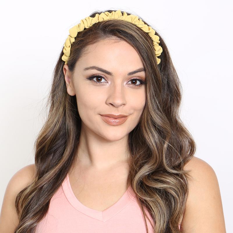 Wrinkly Fabric Head Band for Women - Fashion Hair Accessory, Hairband for Women