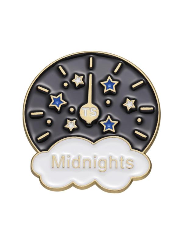 Unisex Cute Letters Design Brooch, Funny Trendy Star Design Clothes Brooch, Fashionable Clothes Accessories for Women & Men As Birthday Gift