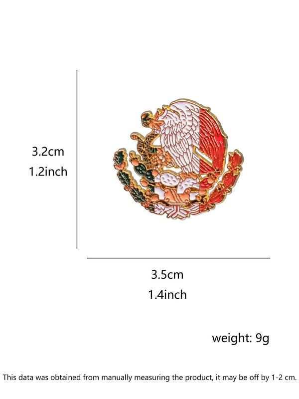 Cartoon Eagle Design Brooch, Cute Animal Design Hat Pin, Fashion Accessories for Women & Men, Creative Enamel Pin Suitable for Backpacks, Jeans, Scarves, Hats Decoration