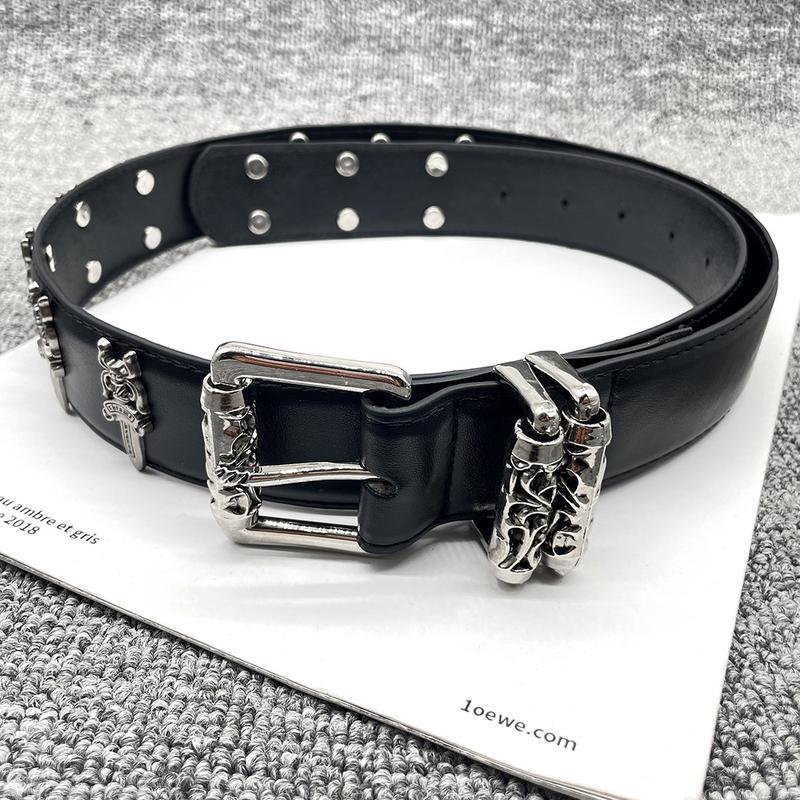 Unisex High Quality PU Leather Belts,Cross Gothic Y2K Belt,cross belts,festival accessories