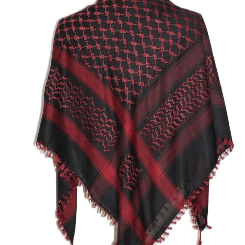 Ahla Shabab Maroon & Black Hatta Kuffiyeh