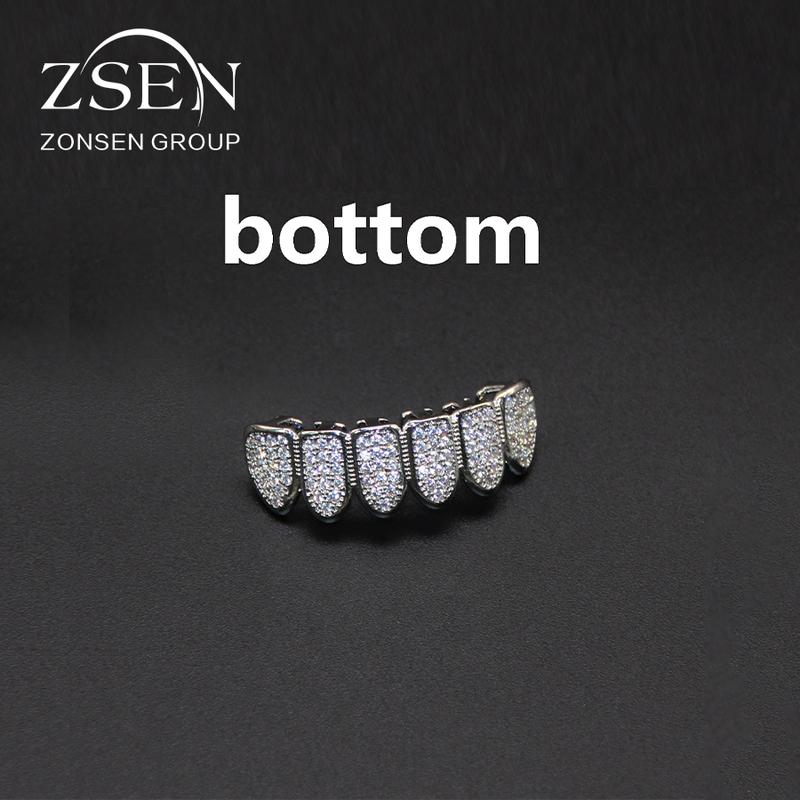 Hip Hop Grillz jewelry micro-inset zircon Grillz