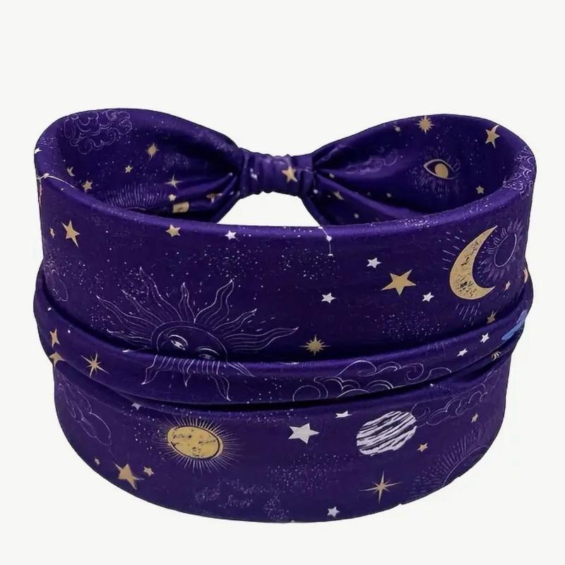 Boho Chic Moon, Sun, Stars Headbands for Women