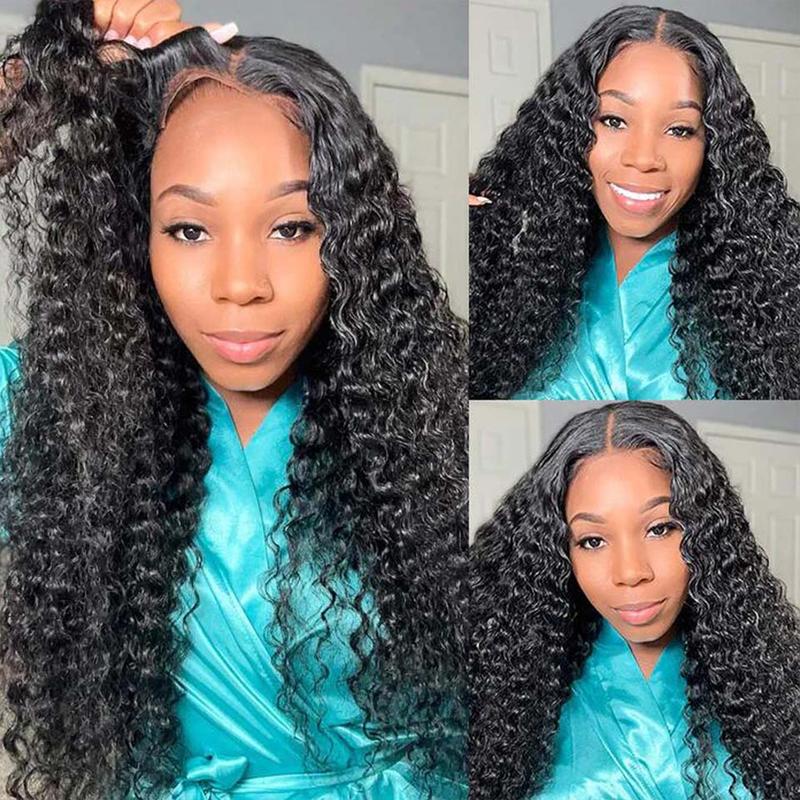 Mscoco Hair Upgraded Glueless Deep Wave Wig 6×5 Wear And Go Pre Cut HD Lace Wig Pre Bleached Knots Human Hair Wig