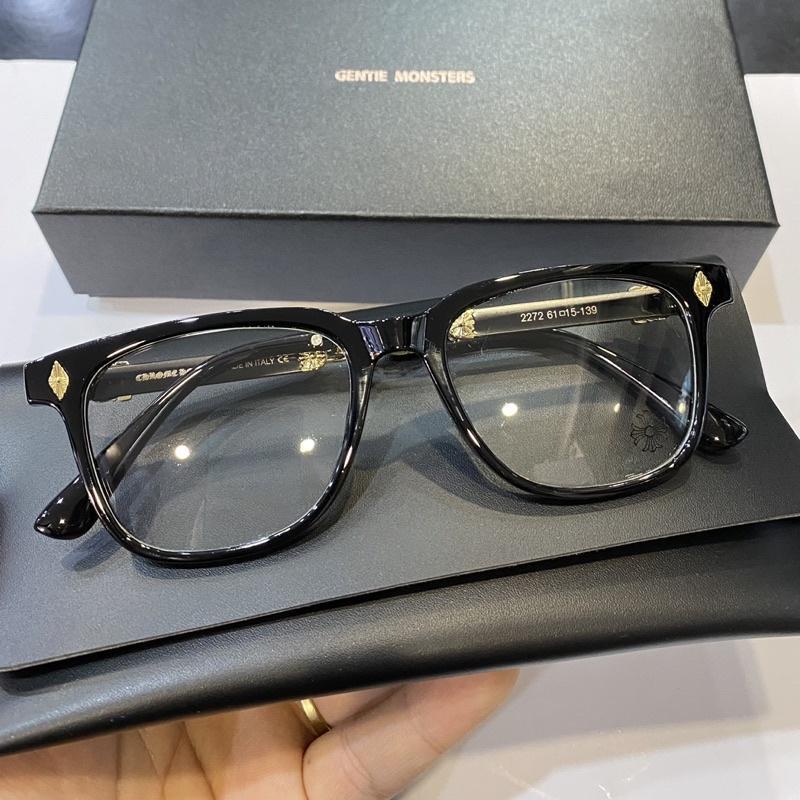 Blue Light Blocking Chrome Hearts Eyeglasses, full box and cloth - Anti-dust and Lightweight Glasses, Unisex Fashion Glasses for men and women