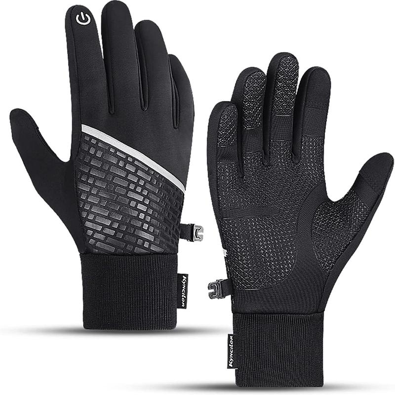 2 Pair Outdoor Gloves Winter Touch Screen Windproof Gloves