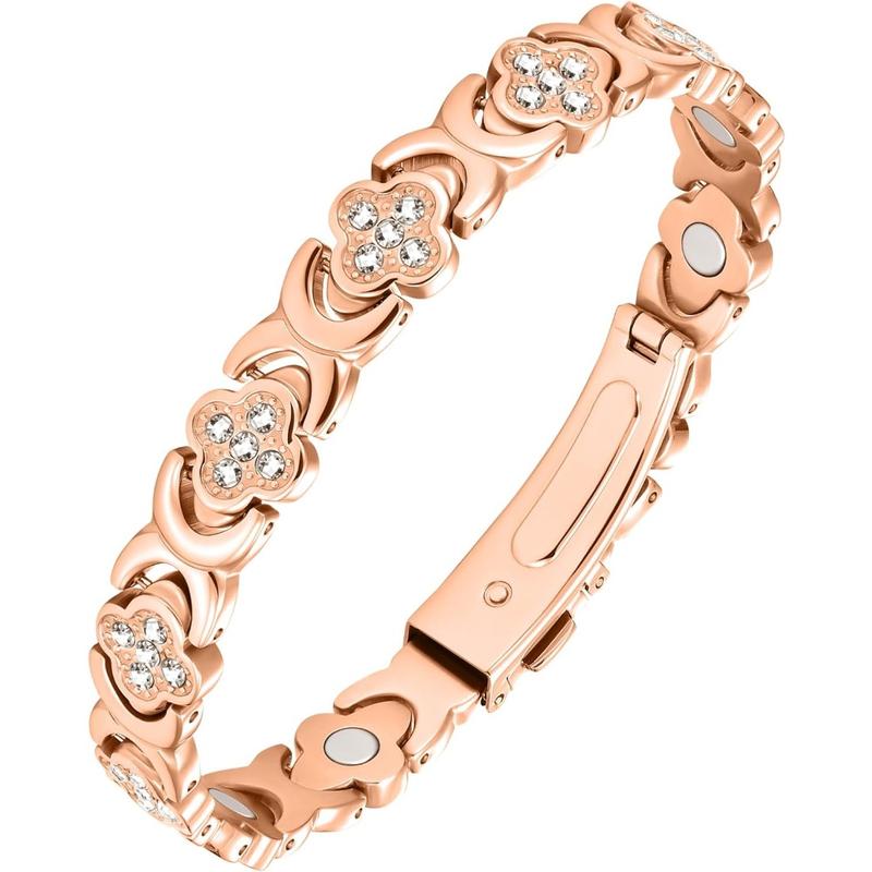 Copper Bracelets for Women , Pure Copper Magnetic Bracelet with 3500 Gauss Effective Magnets