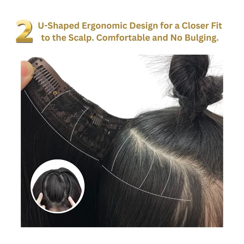 Clip-in Hair Extensions - Straight - Blunt Cut