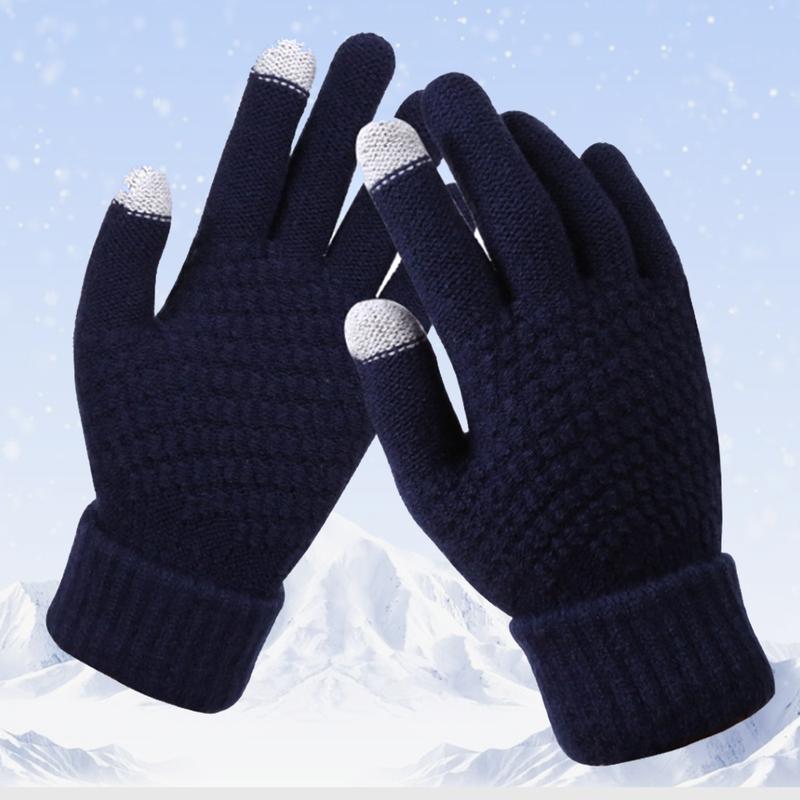 Women's Winter Warm Touchscreen Gloves Thermal Knit Soft Gloves