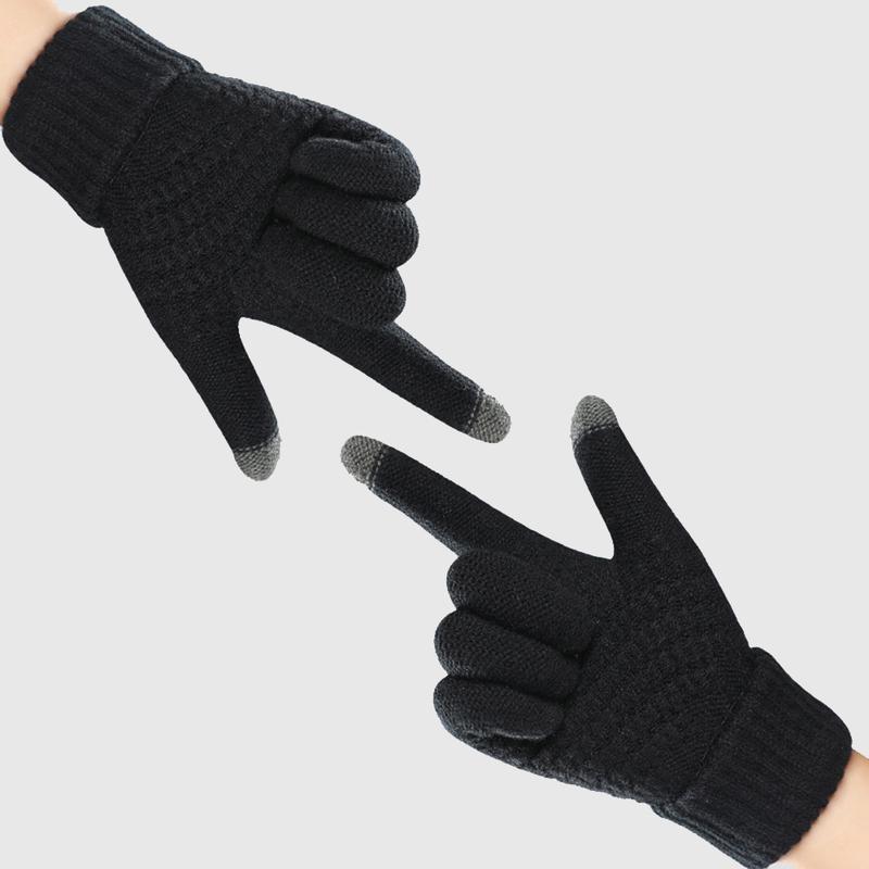 Women's Winter Warm Touchscreen Gloves Thermal Knit Soft Gloves