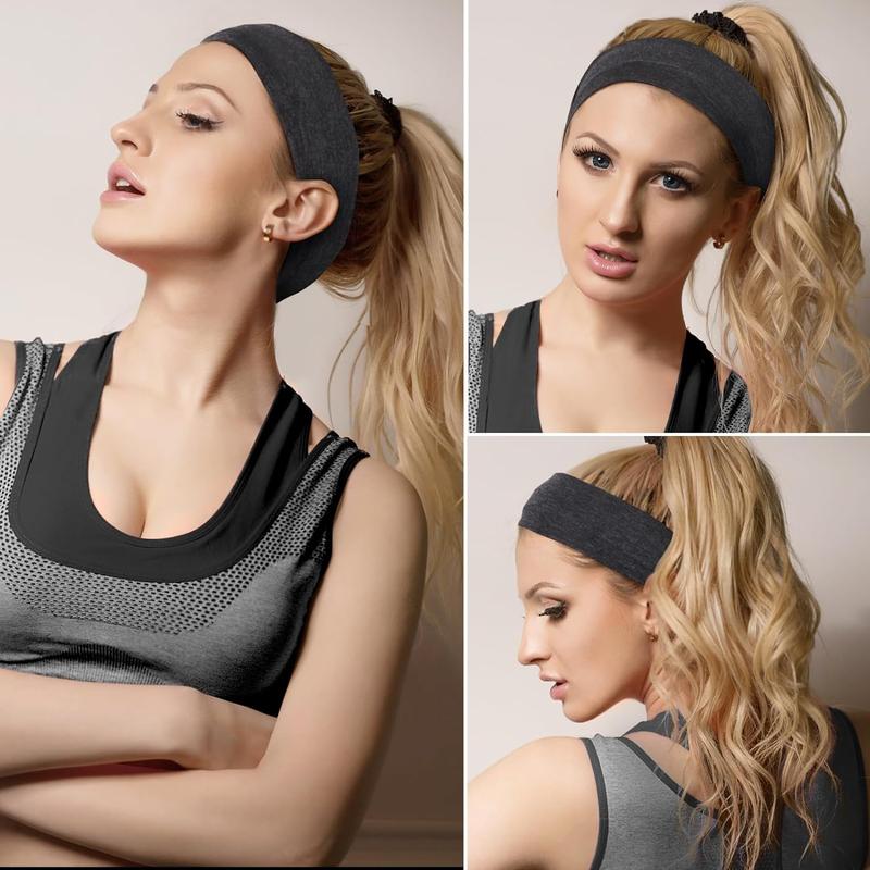 Headbands for Women Bands for Women's Hair, Soft Cotton Cloth Stretchy Headbands for Women