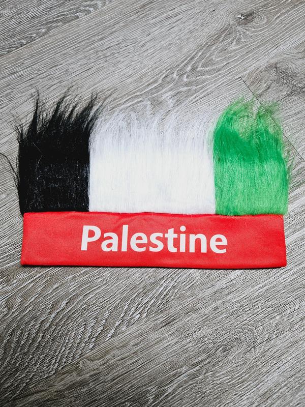 Palestine Wig Hair Headband Headgear