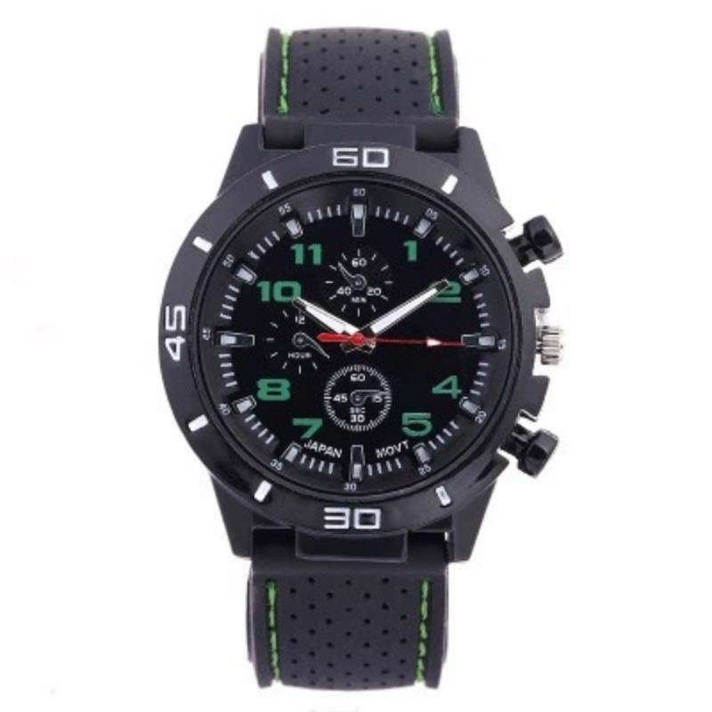 Man Watch Quartz Watch Men Military Sports Watch Silicone Strap Sports Watches Masculino High Quality Big Dial