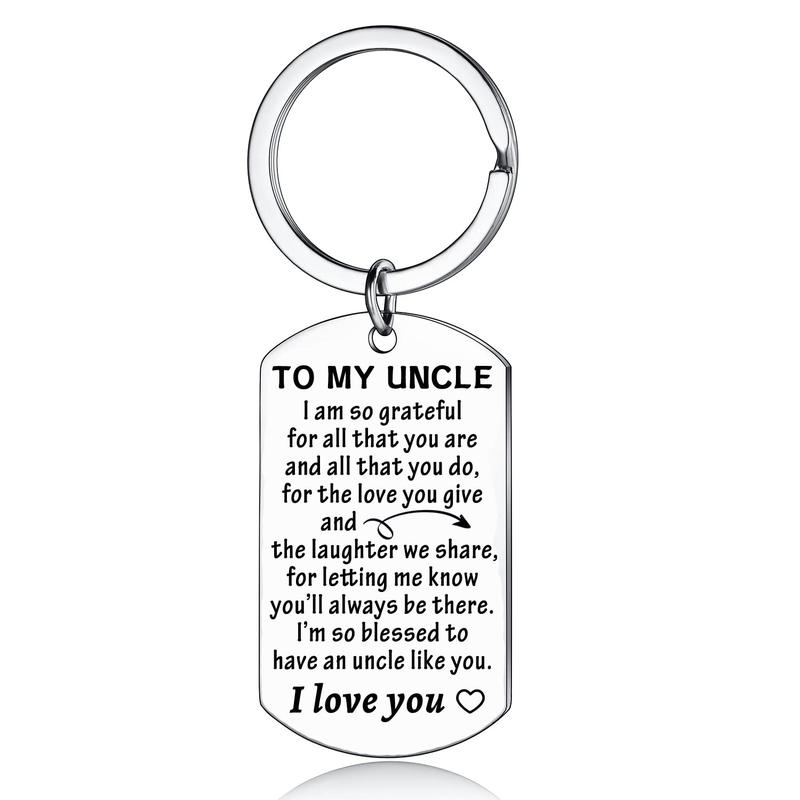 Uncle Gift Uncle Keychain Gifts Appreciation Gifts Gifts for Uncle Gifts for Uncle Fathers Day Birthday Gift cool keychain