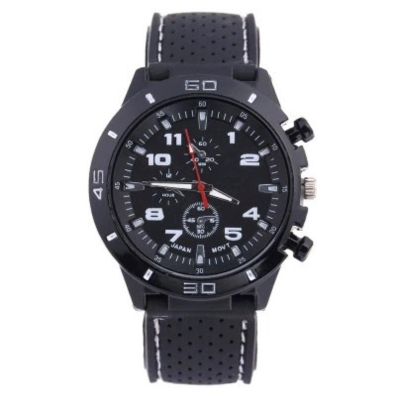 Man Watch Quartz Watch Men Military Sports Watch Silicone Strap Sports Watches Masculino High Quality Big Dial