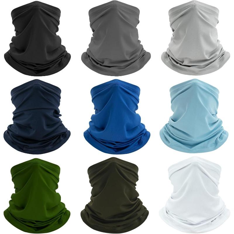 Breathable Neck Gaiter Face Scarf Mask for Men Women Hiking, Cycling, Sports, Fishing, Sun UV Protection Bandana