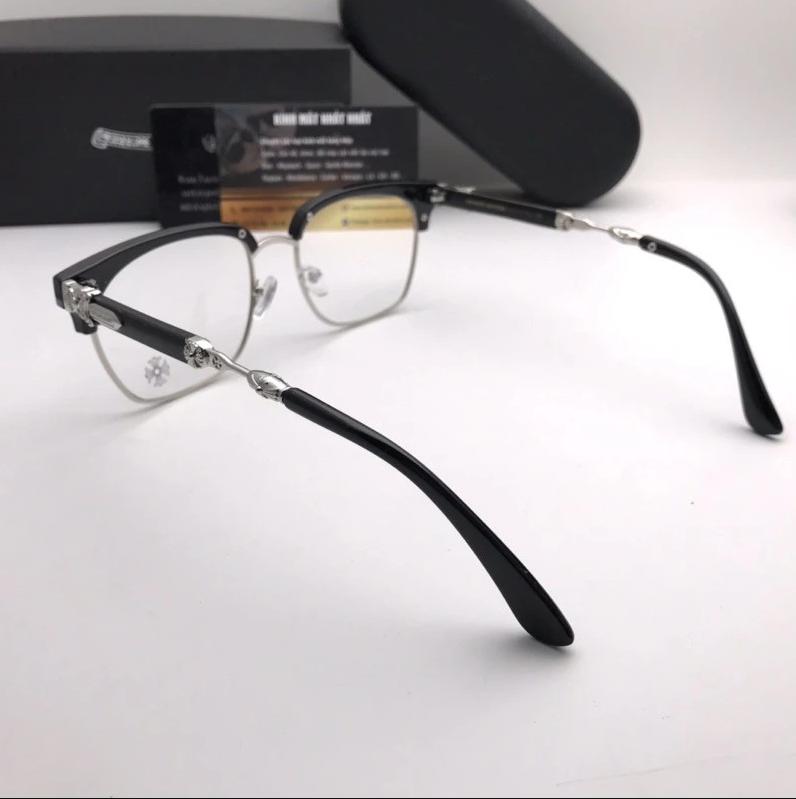 New Chrome Heart Eyeglass, Luxurious CHROME HEARTS eyeglasses, Square fashion eyeglass frames, luxurious, sophisticated, trendy and stylish