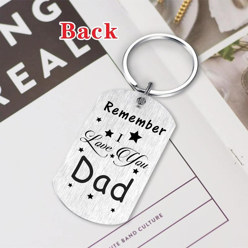 Dad Fathers Day for Dad - Remember I Love You Dad Gifts, Meaningful Dad Birthday Present from Daughter