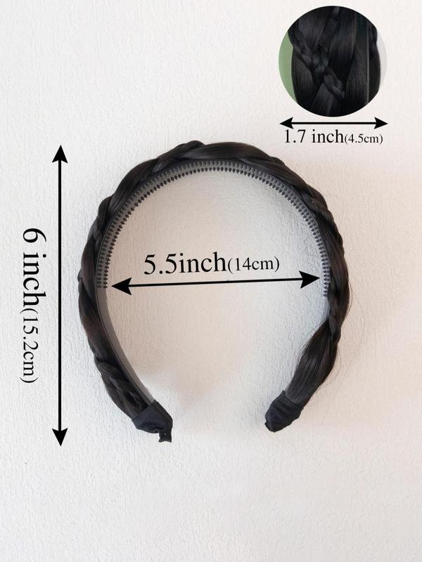 Women's Simple Style Plain Color Hair Hoop, Casual Versatile Hair Hoop, Fashionable Hair Accessories for Daily Use