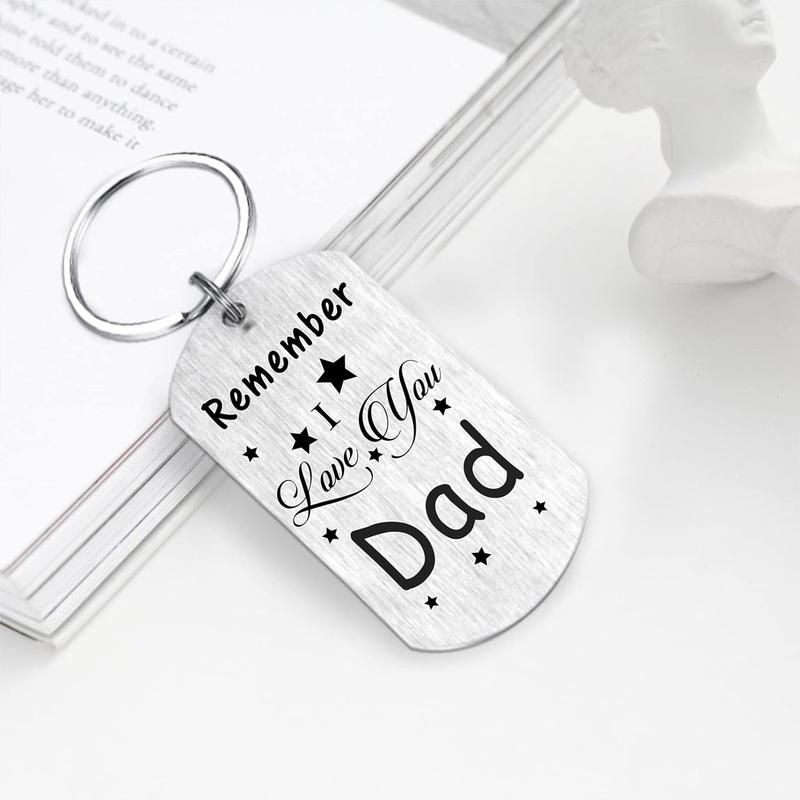 Dad Fathers Day for Dad - Remember I Love You Dad Gifts, Meaningful Dad Birthday Present from Daughter