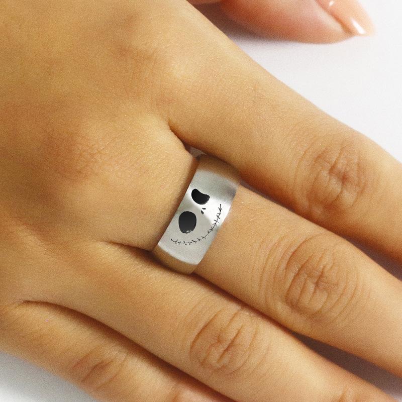 Meant to Be Couple Rings | Titanium Steel Promise Rings | 8mm Commitment & Anniversary Bands | Perfect Gift for Him & Her     SF-161