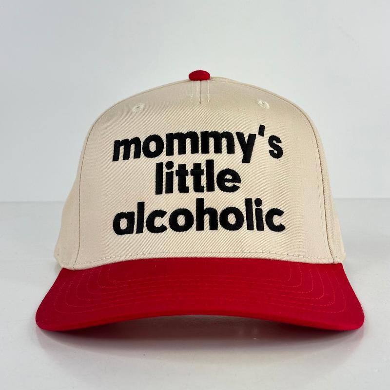 MOMMY’S Little Alcoholic Hat Custom Embroidered