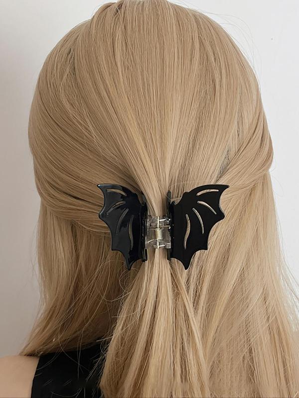 2024 New Style Bat Design Hair Claw, Cute Winged Claw Clip, Cosplay Costume Headwear Accessories for Women & Girls As Gift