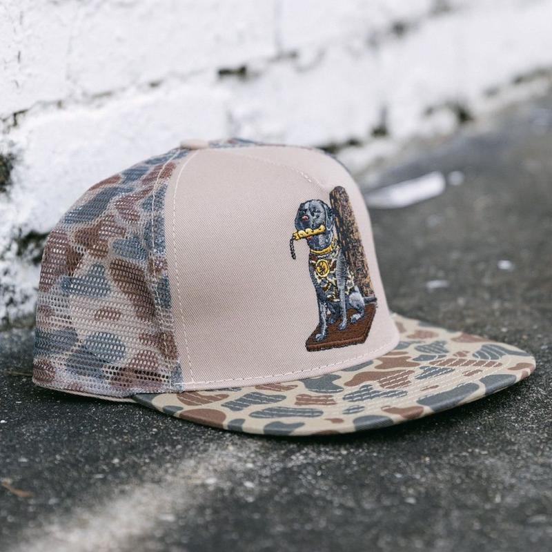 Lab and Bumper High Pro Hat - Duck Camo