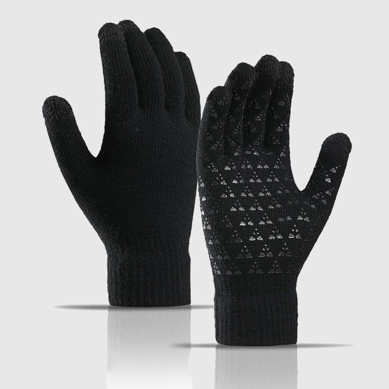 Winter Gloves Touchscreen for Men Women - Warm Knit Gloves