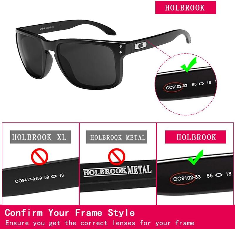 Lenses Replacement for  Holbrook Sunglass- Multiple Options