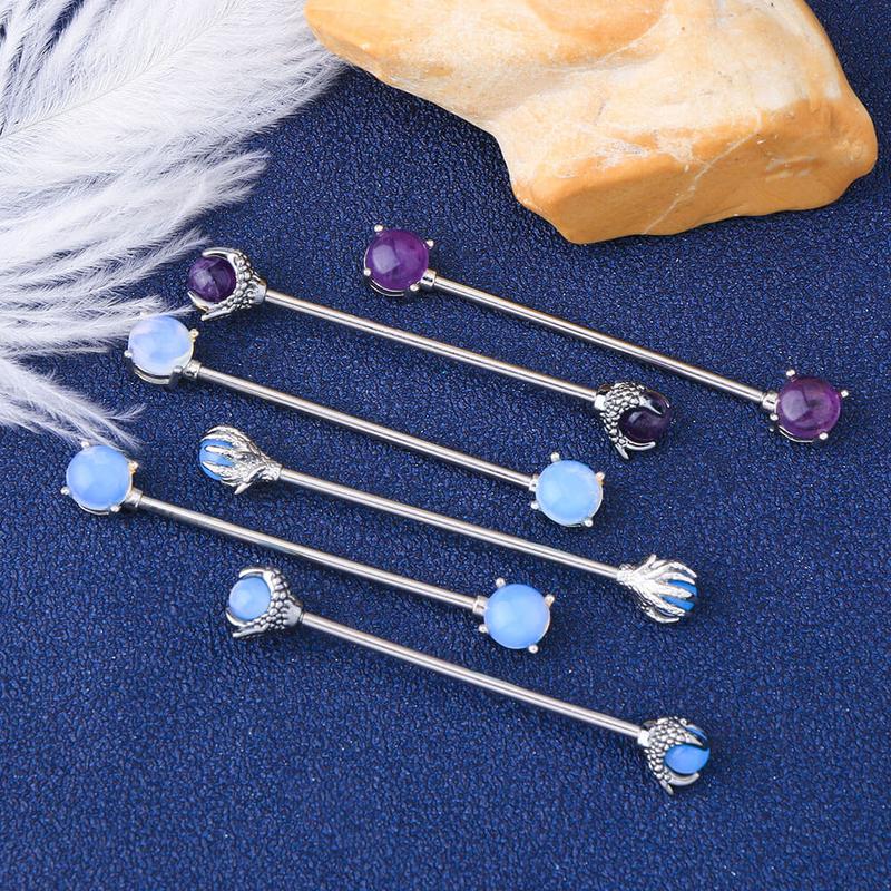 Oufer 14G Dragon Claw Industrial Barbell Industrial Piercing