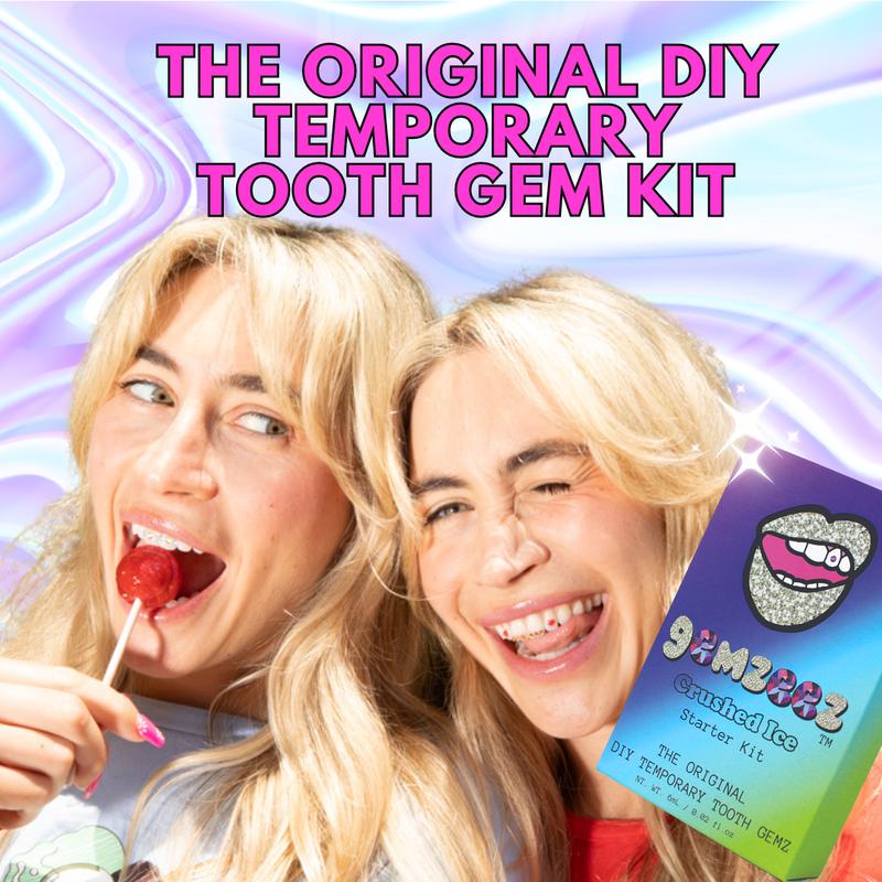 1000 Gemz + Gemzeez DIY Temporary Tooth Gem Starter Kit Bundle (Save 15% when you buy this bundle)