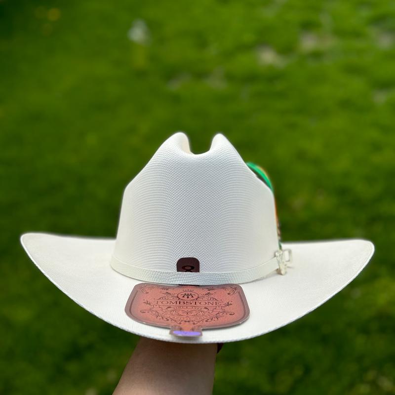 TOMBSTONE CHAPARRAL 1000X SINALOA STYLE SHORT BRIM WHITE