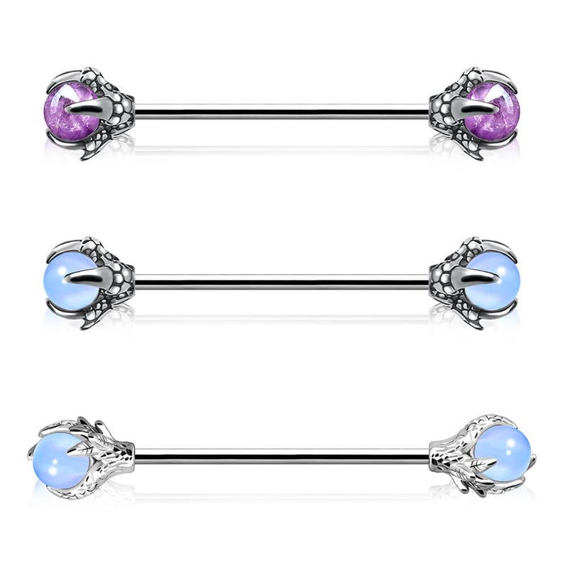 Oufer 14G Dragon Claw Industrial Barbell Industrial Piercing